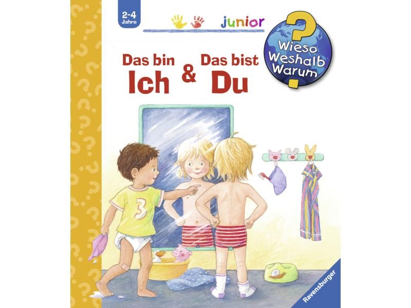 Ravensburger Kinder-Sachbuch WWW Das bin ich & Das bist du Klappbuch