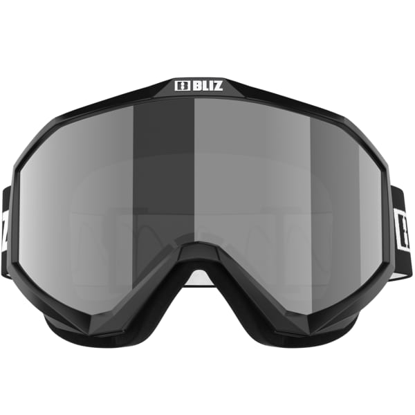 Masque de ski BLIZ LINER JR BLACK-WHITE LOGO/BROWN SILVER MIRROR