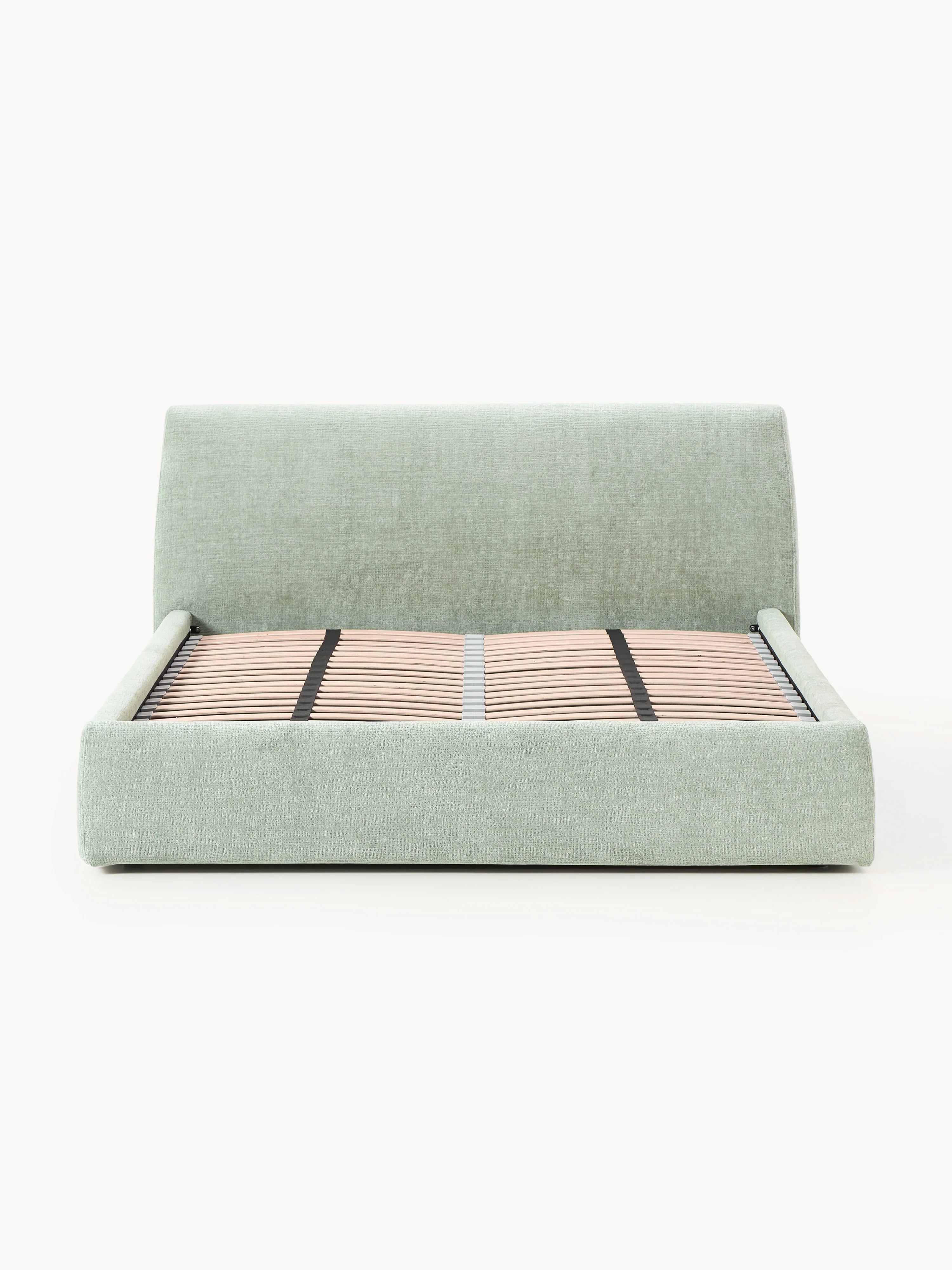 Gestoffeerd bed Cloud met opbergruimte