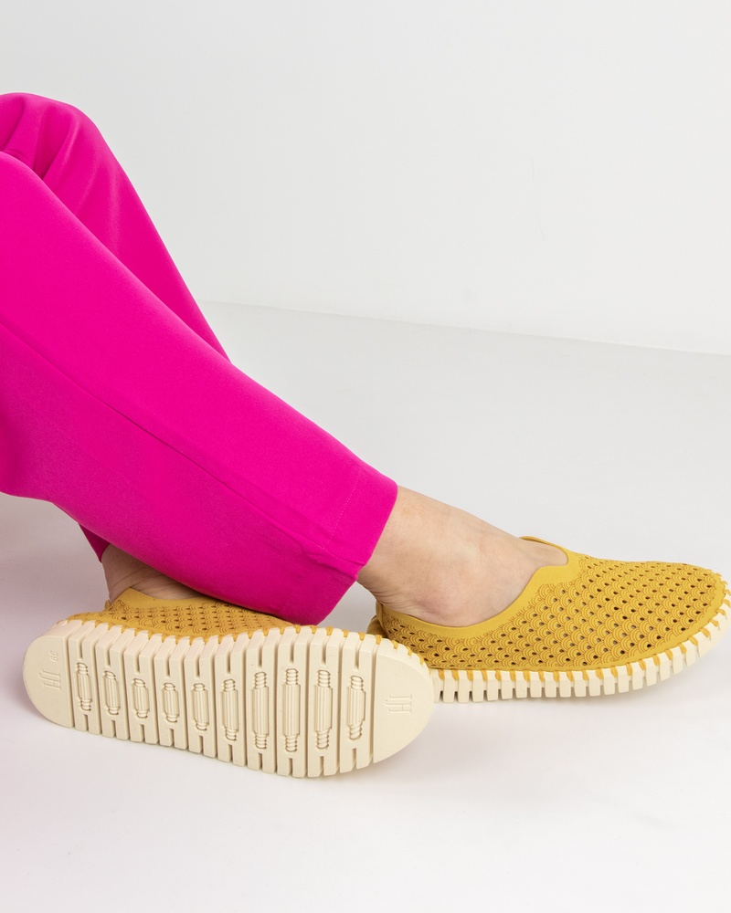 Ilse Jacobsen Tulip Instapschoenen  - geel
