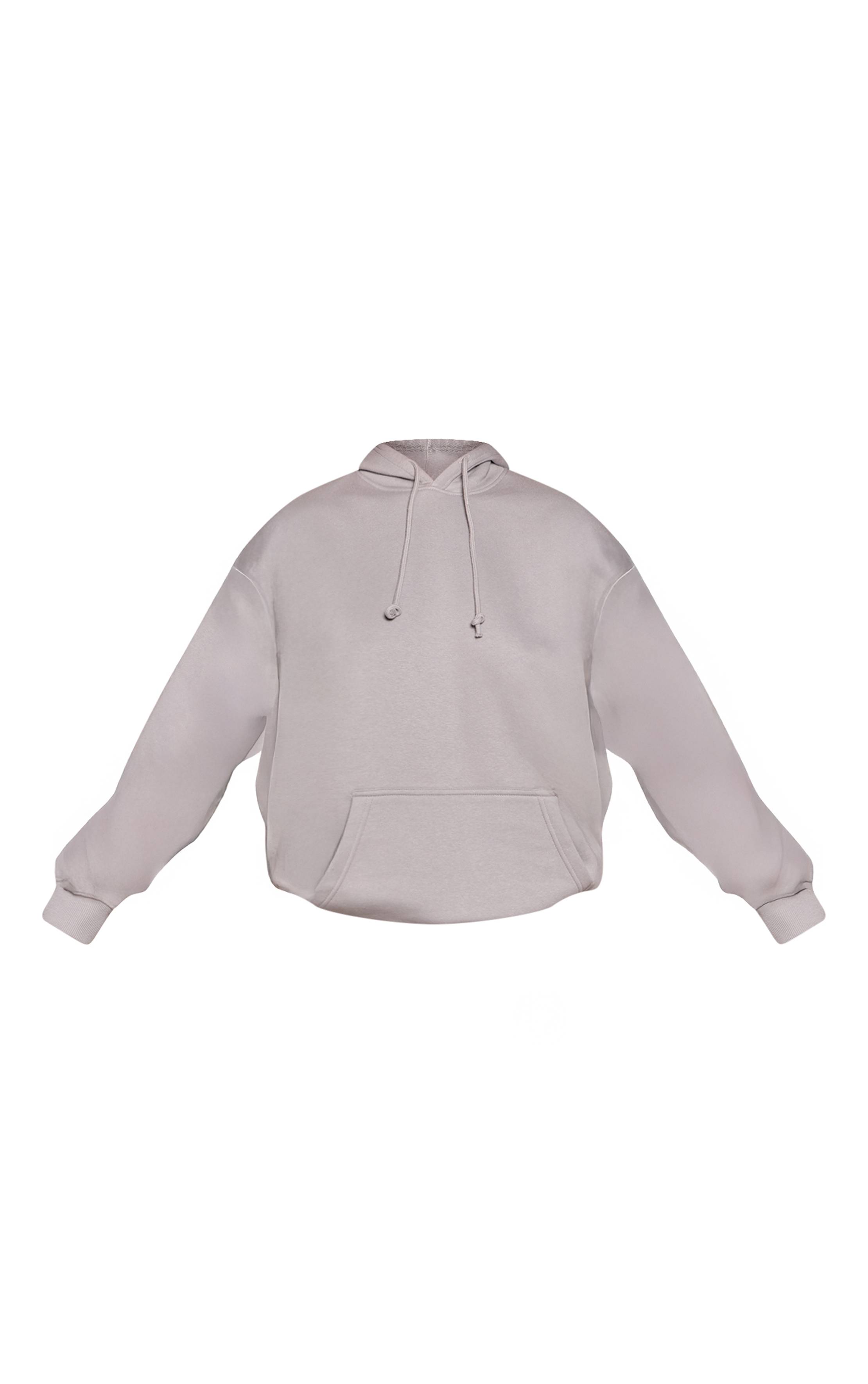 Washed Grey Sweat À Casynthétiqueche Prettylittlething Shape