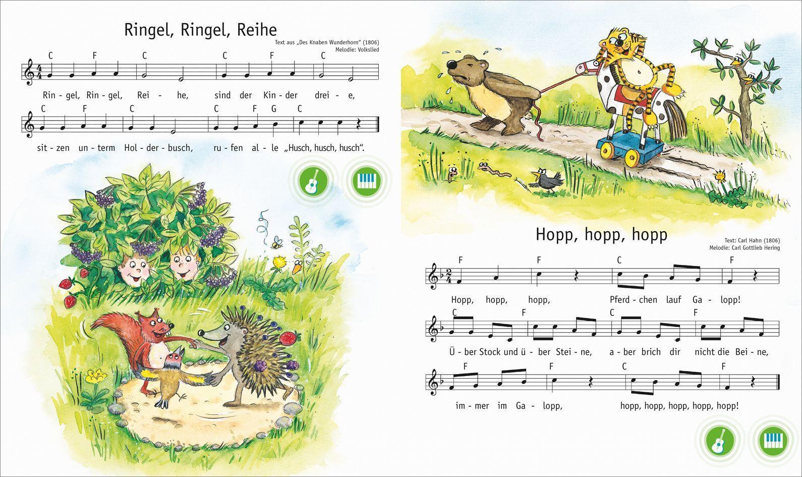 BOOKii® Mein erstes Kinderliederbuch