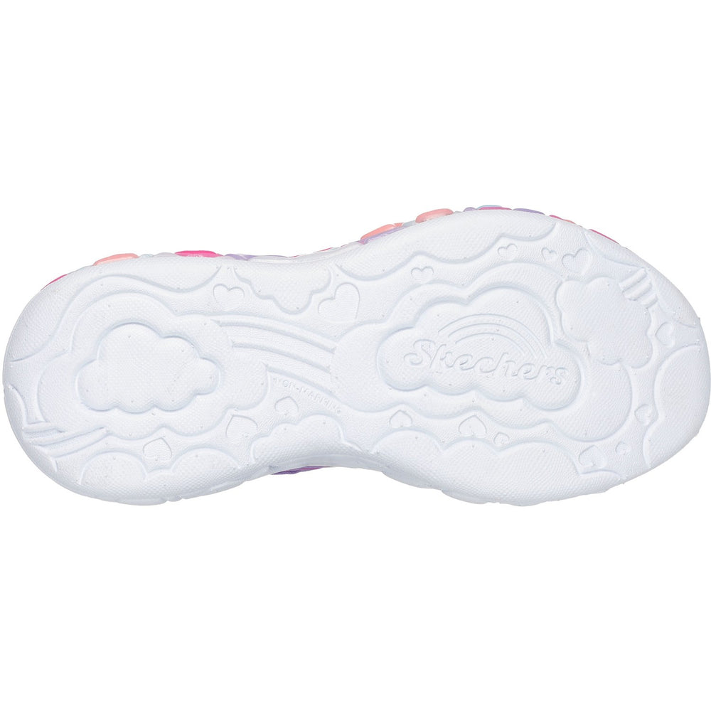 Køb Skechers Purple Eternal Heart Lights