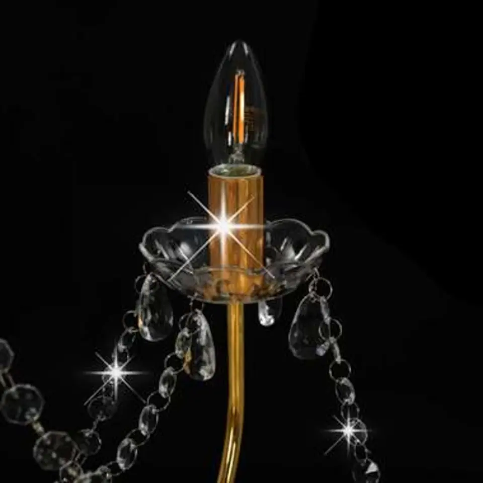 vidaXL - Kroonluchter - Goud - Metaal