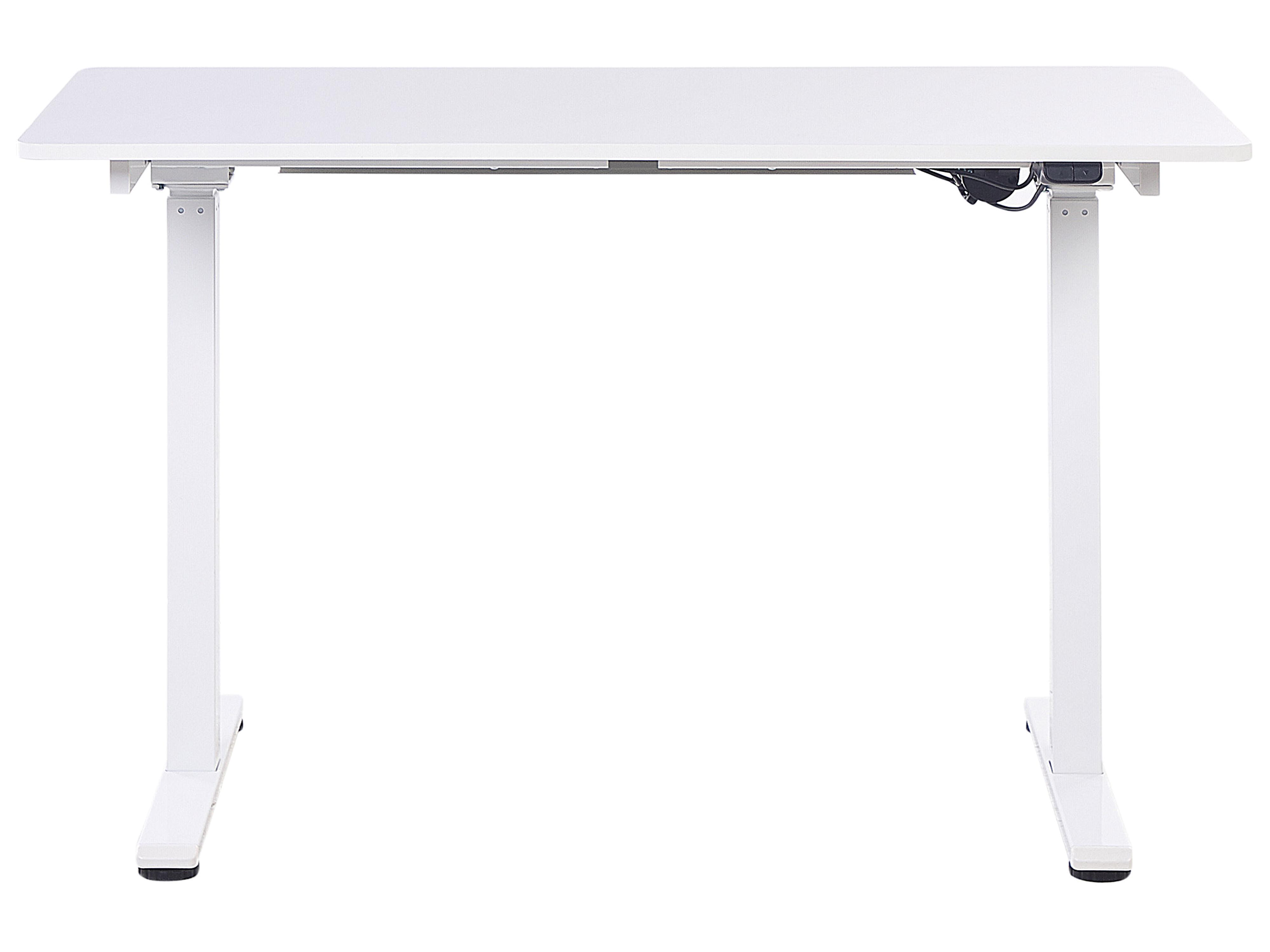 Elektrisch verstelbaar sta-bureau GRIFTON Wit 120 cm 60 cm