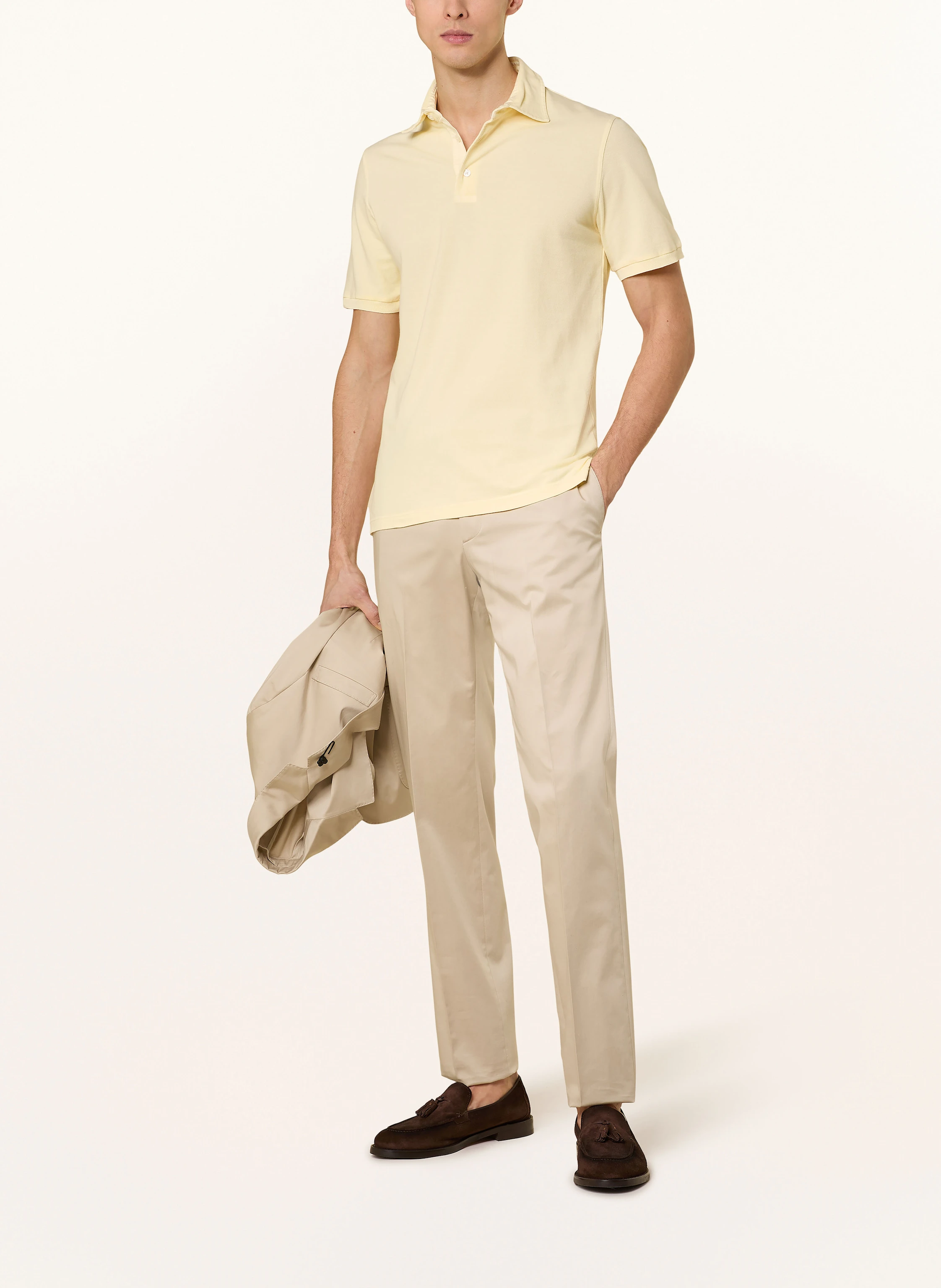 FEDELI Piqué-Poloshirt
