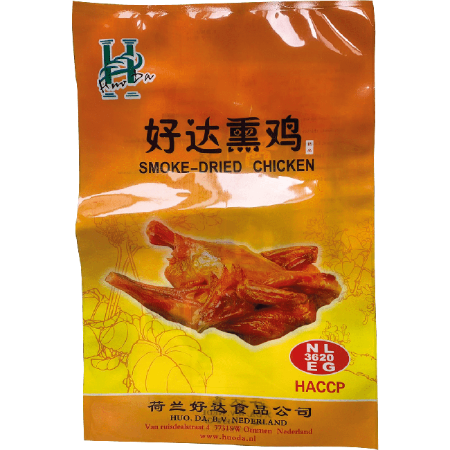 Huo Da Gerookte Kip 500g