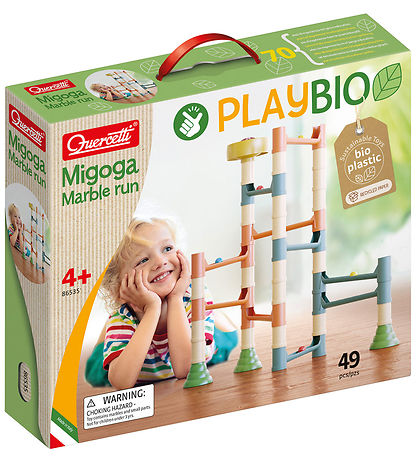 Quercetti Kugelbahn - Migoga Marble Run Playbio - 49 Teile - 865