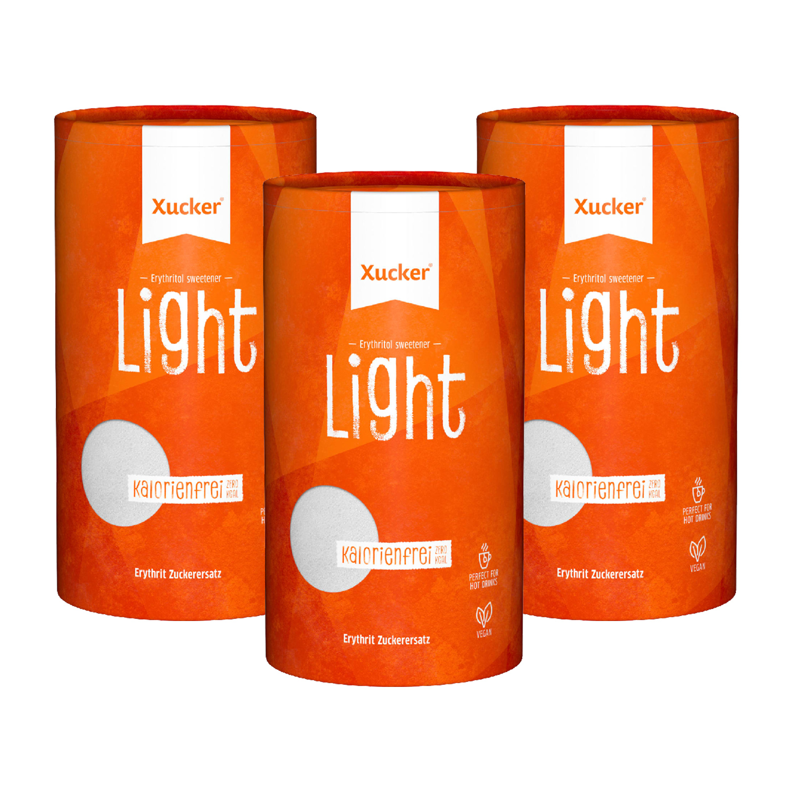 3 x Xucker light europ. Erythrit (3x1000g)