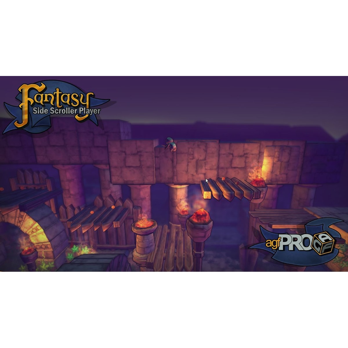Axis Game Factory s AGFPRO Fantasy Side-Scroller Player - PC Windows,M