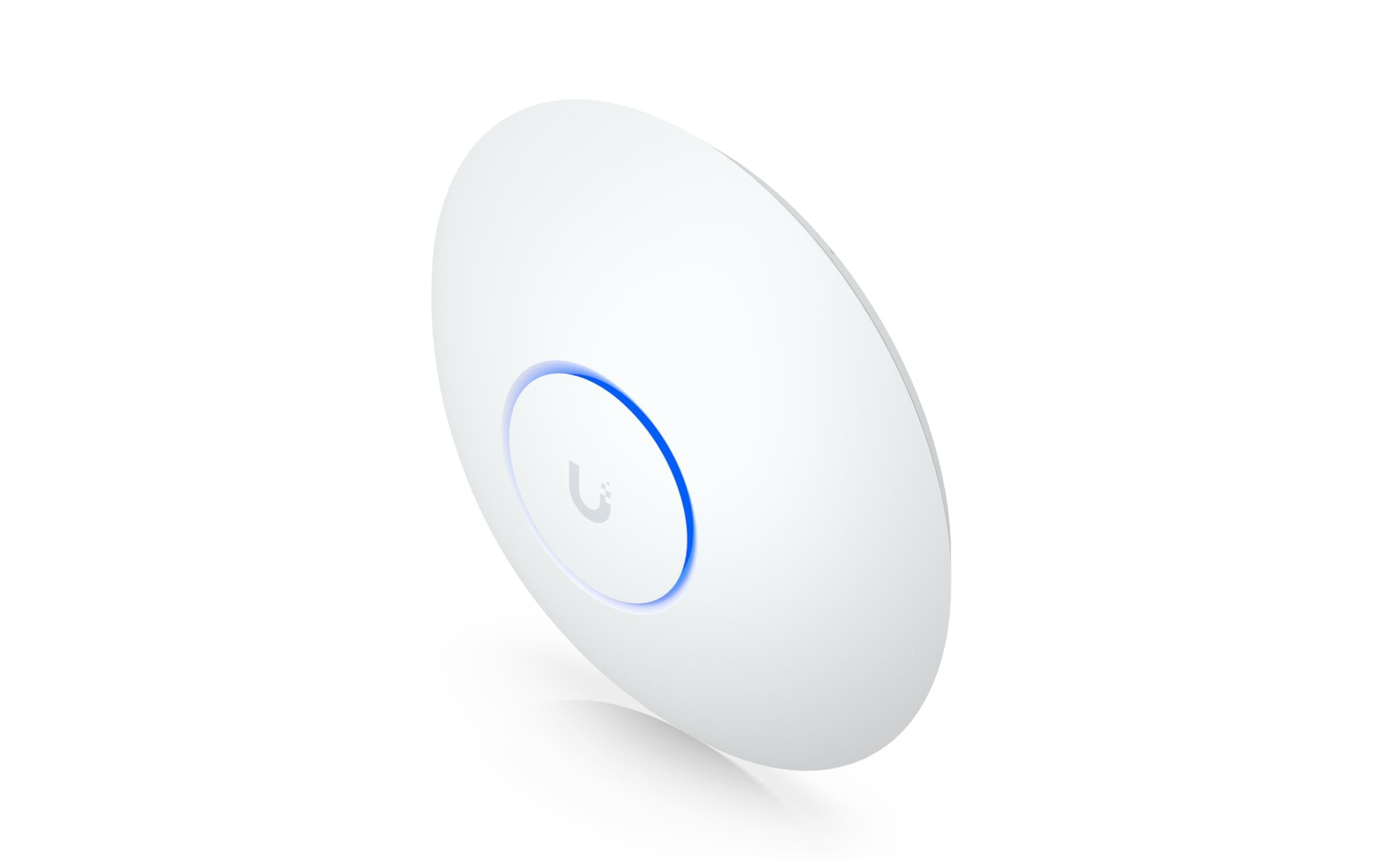 Access Point UniFi U7-LR<br>Kompakter, deckenmontierter WiFi 7 AP mit 5 räumlichen Streams und erweiterter Signalreichweite (ohne PoE+Injector)