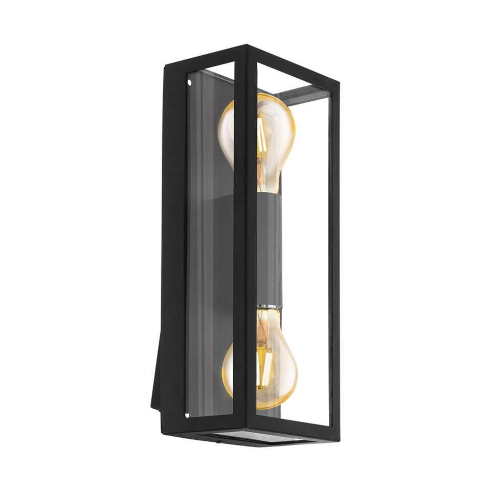 EGLO buiten-LED-wandlamp Alamonte - zwart