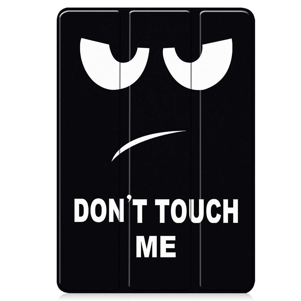 Samsung Galaxy Tab S11 Leder Tasche Smart Cover Schutzhülle   S-Pen Halterung - Don't Touch Me