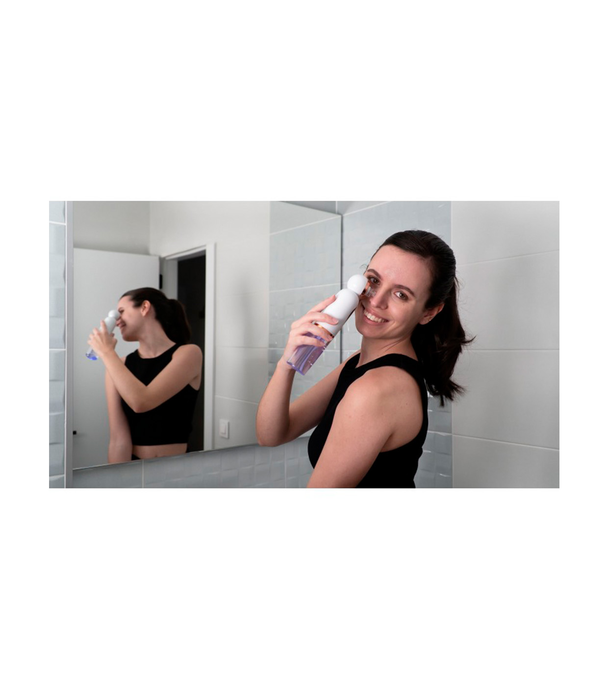 ID Italian Design - Limpador Facial Microbolhas + Aspirador