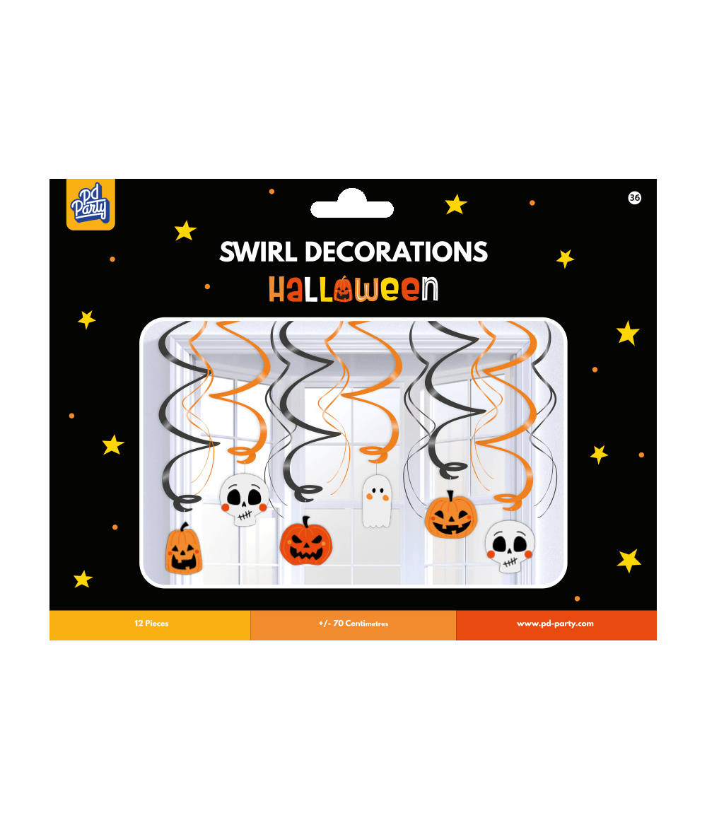 Halloween Hangspiralen 70cm