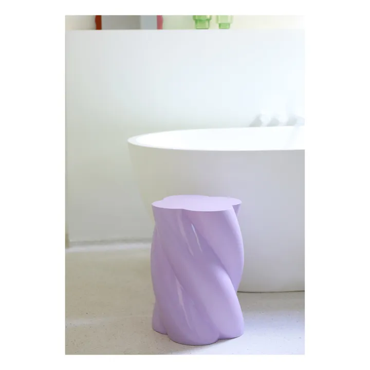 &Klevering Table d'appoint Marshmallow | Lilas