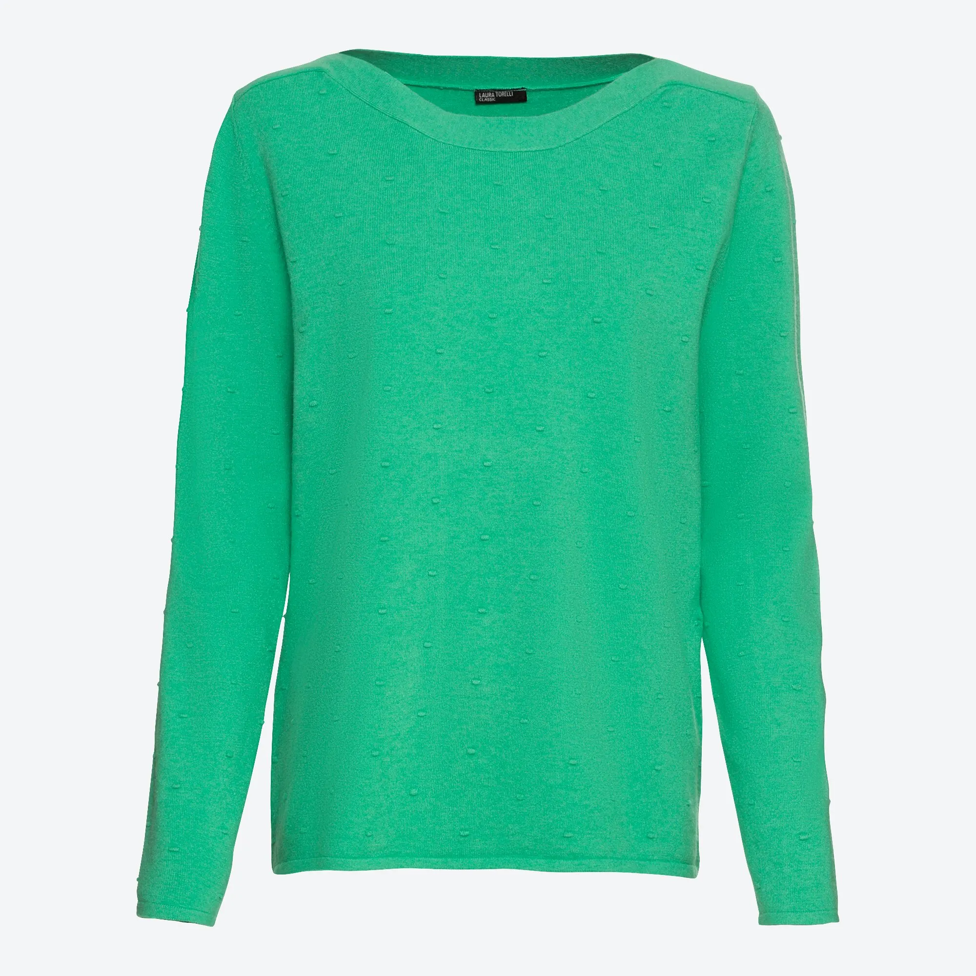 Damen-Pullover mit U-Boot-Ausschnitt