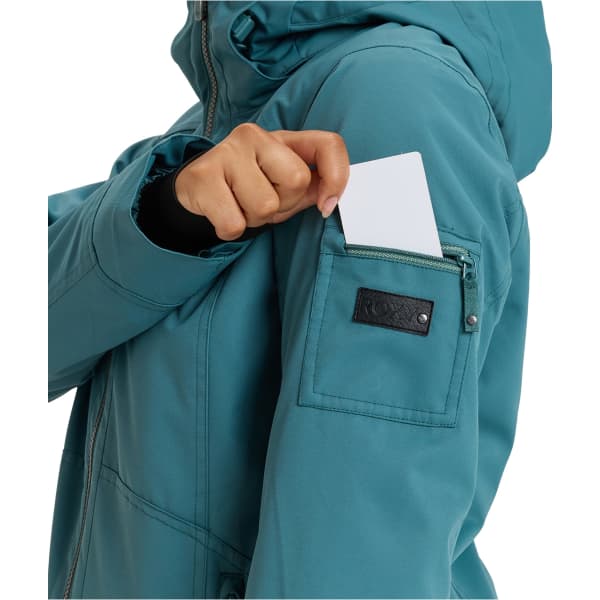 Veste de ski ROXY MEADE JK SEA PINE