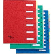 Trieur Junior Clip, 12 compartiments, numérique, bleu