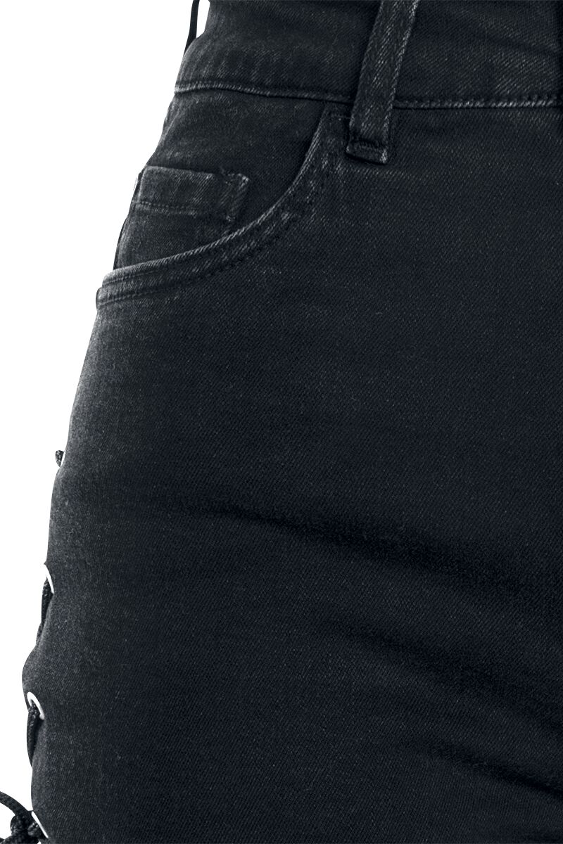 Short En Jean Lacé Taille Haute | Urban Classics Short Sexy