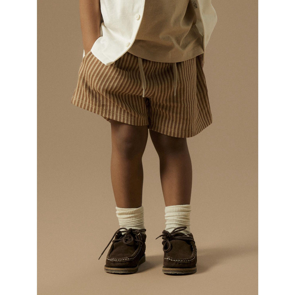 Køb Name It Irish Cream Nmmharis Nreg Shorts