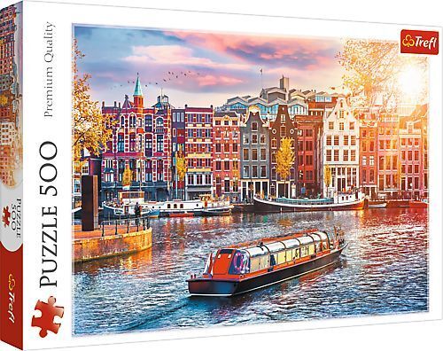 Puzzle 500  Amsterdam,. Niederlande