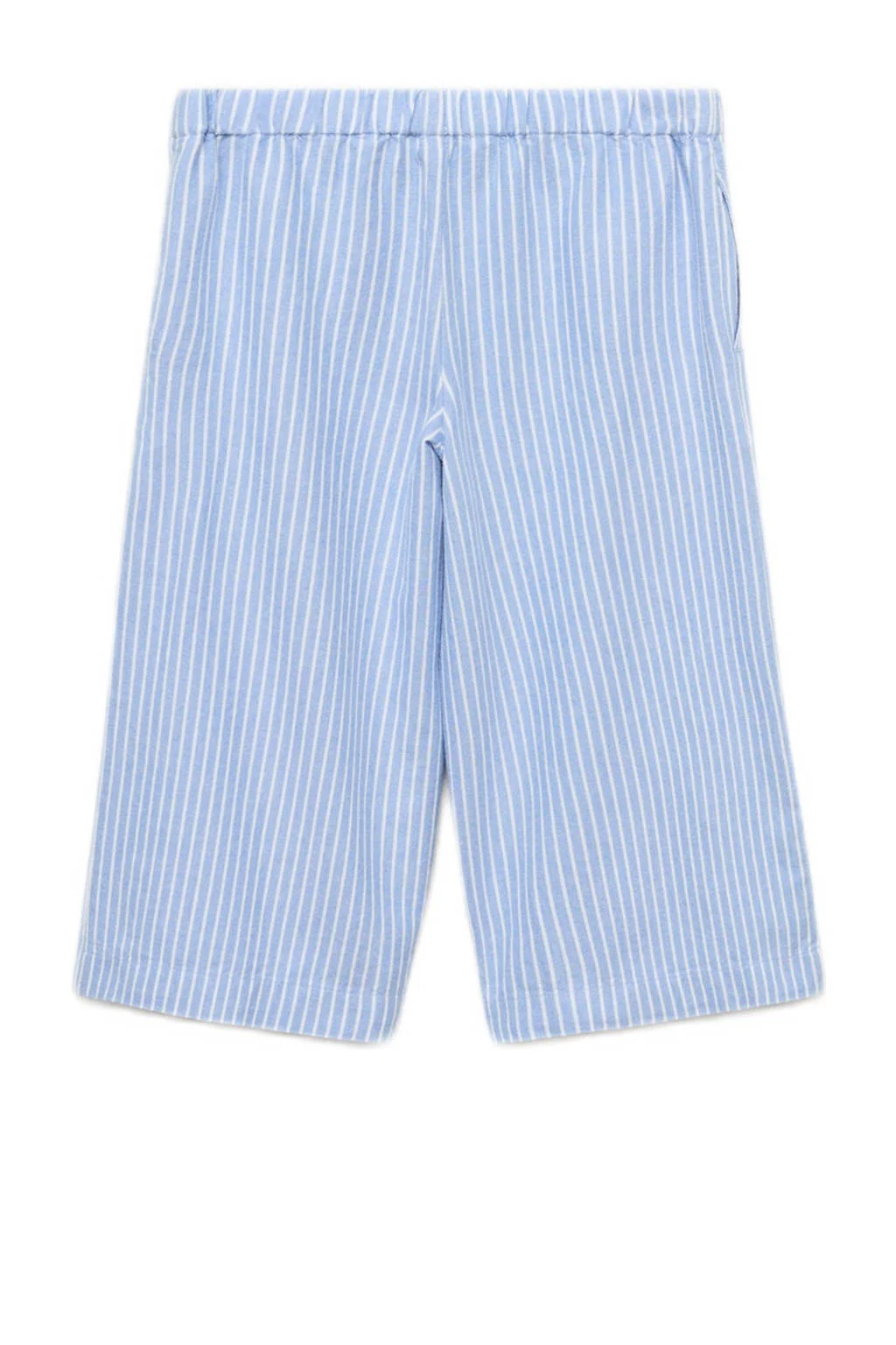 Mango Kids casual broek lichtblauw