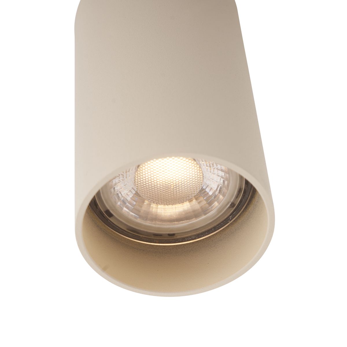 Moderne opbouwspot beige GU10 50mm rond - Tuba
