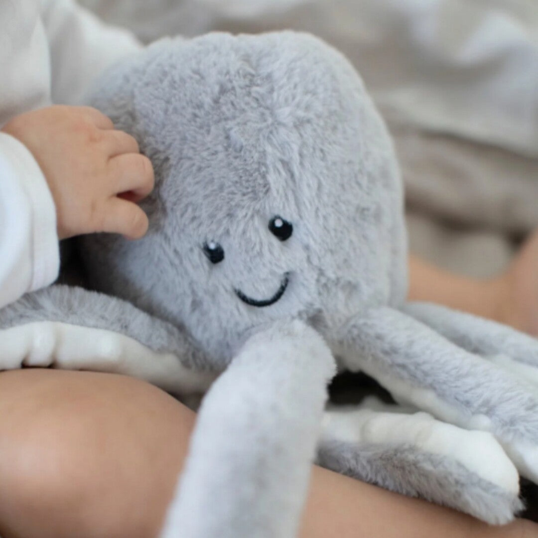 Flow amsterdam knuffeloctopus met hartslag