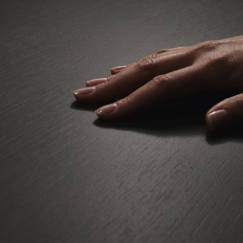 Meubelpaneel antraciet essen ABS fingerprint proof 240x30 cm 18 mm