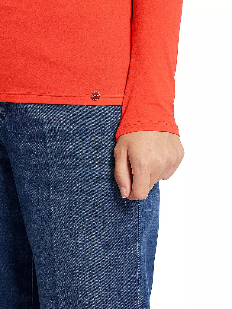 MARC CAIN Rollkragenshirt  orange