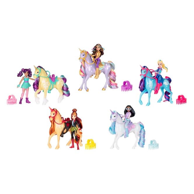 Unicorn Academy - Reiterin und Einhorn - 1 Stück