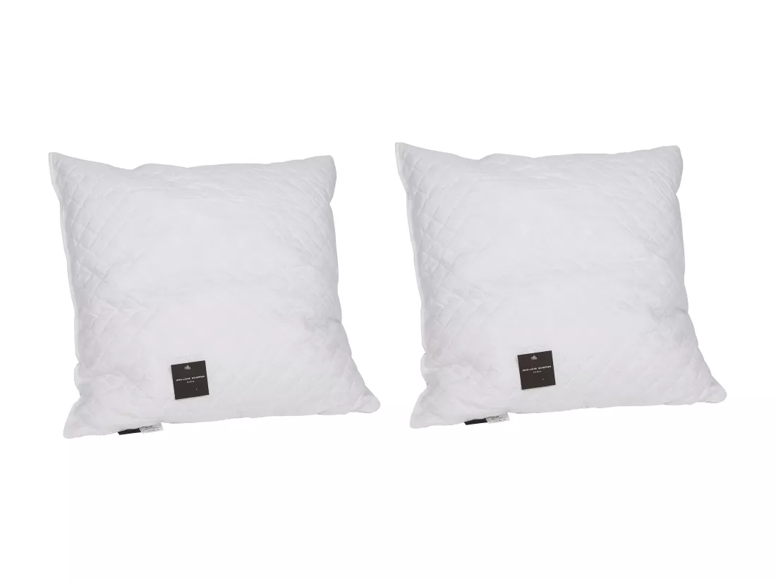 Lot de 2 oreillers JEAN LOUIS SHERRER mémoire de forme 60 x 60 cm SELENE