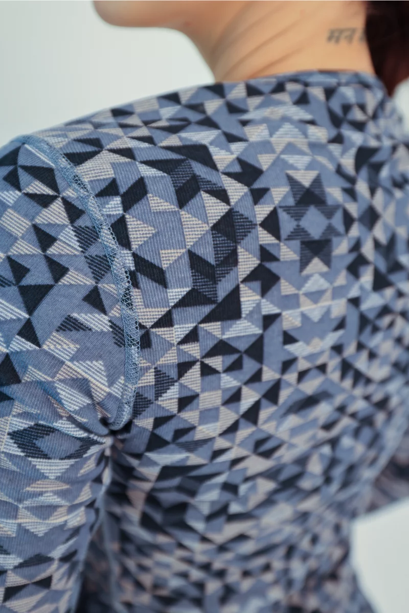 Odlo Active Warm ECO Print Damen Thermo Longsleeve