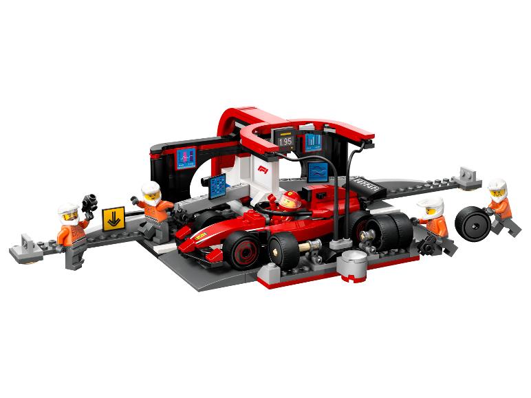 F1® pitstop en pitcrew met Ferrari auto 60443