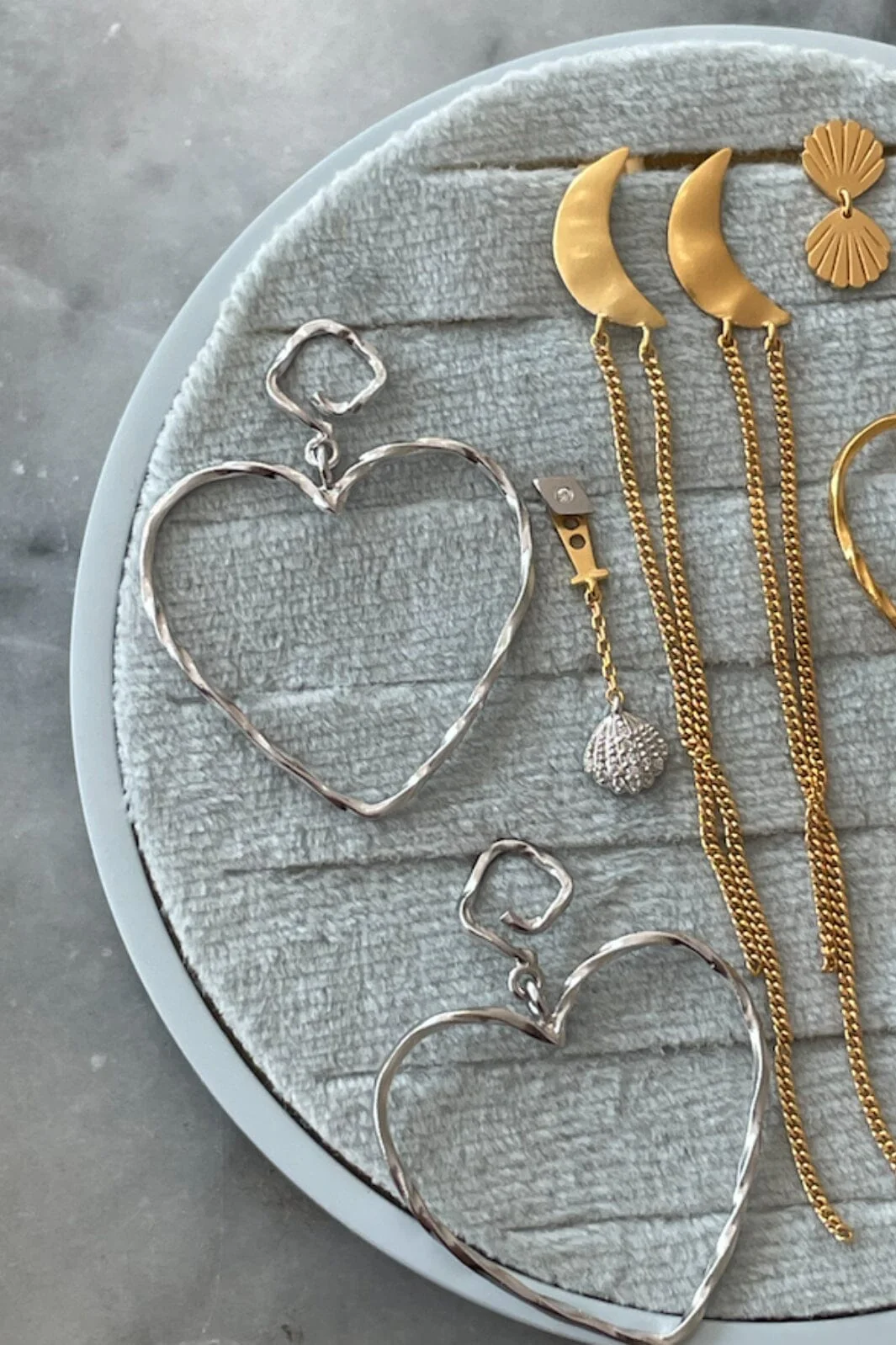 Stine A Funky Heart Earring