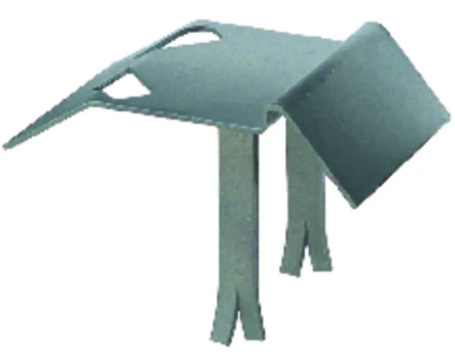 Oploopsteun met muurklem, 130 x 130 mm, thermisch verzinkt