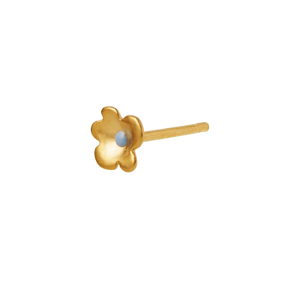 STINE A Jewelry  PlanBørnefonden garden flower Love Box - forgyldt