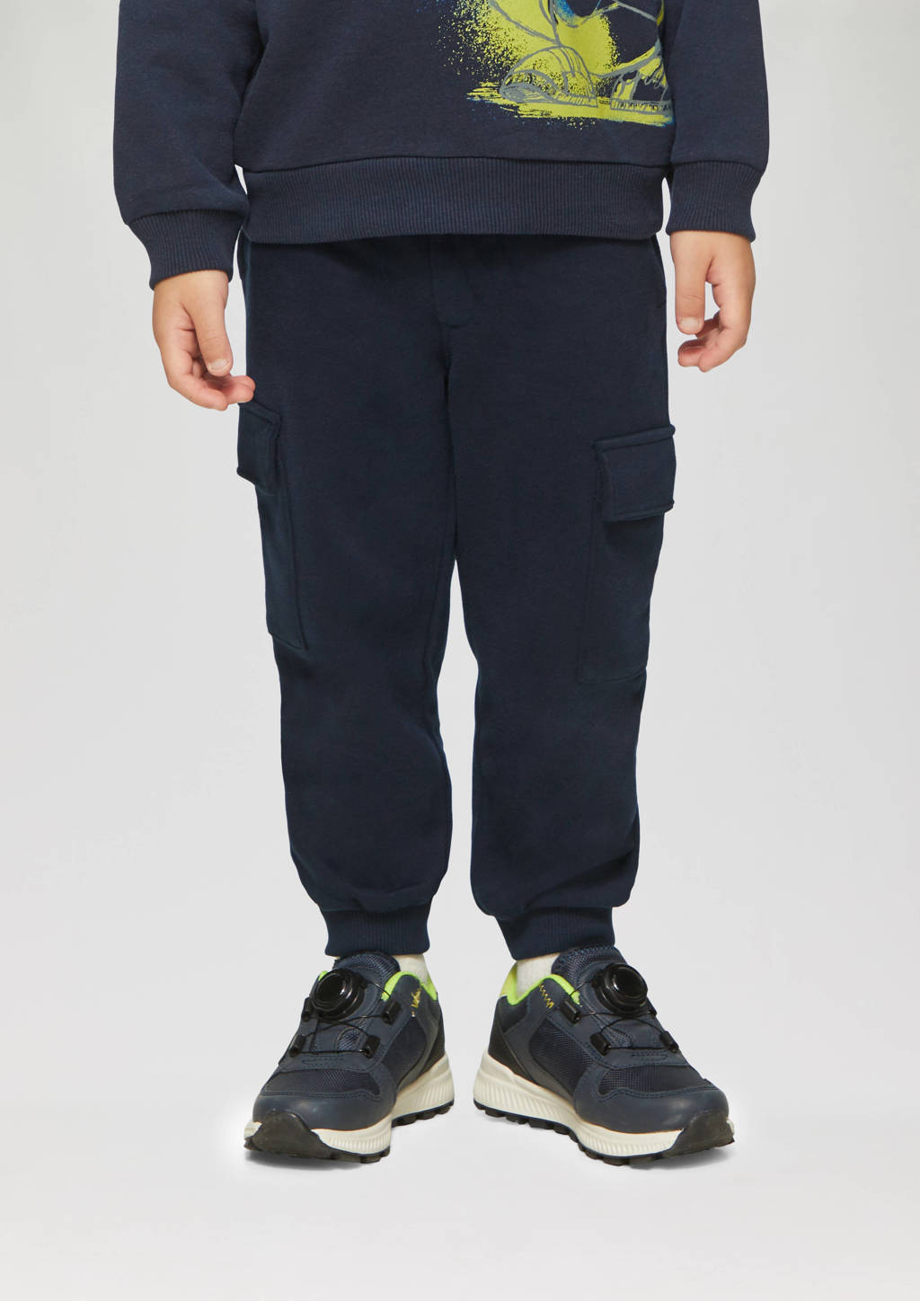 s.Oliver cargobroek donkerblauw