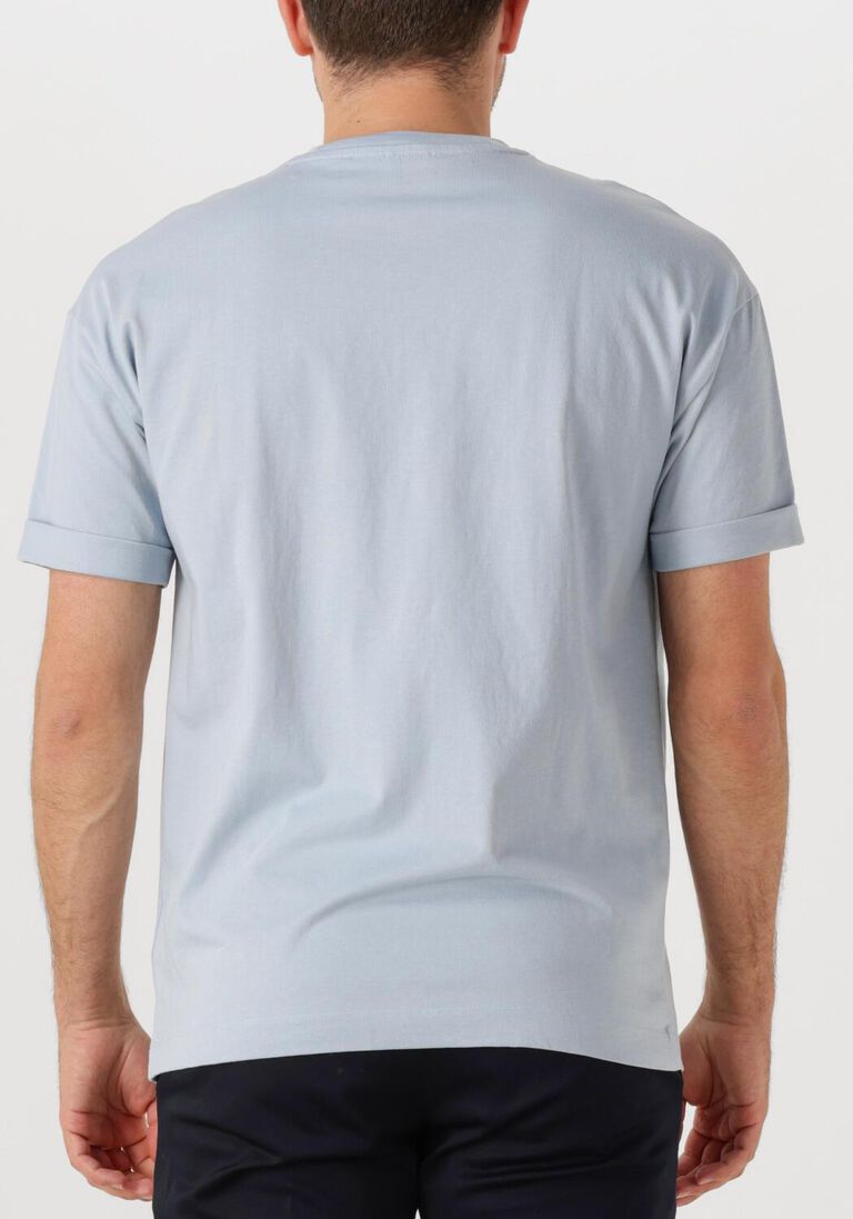 lichtblauwe drykorn t-shirt thilo 520198
