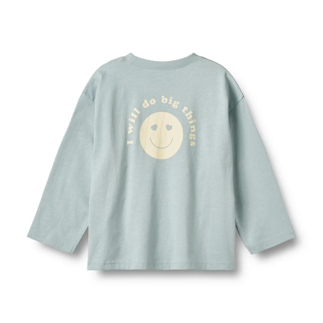 Wheat T-shirt L/s Kax l s kax 1043 blue