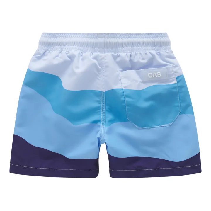 OAS Short de Bain Ice Wave | Bleu