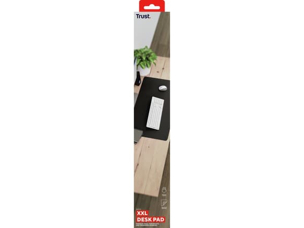 Trust Benya XXL, Sort, Monokromatisk, PVC