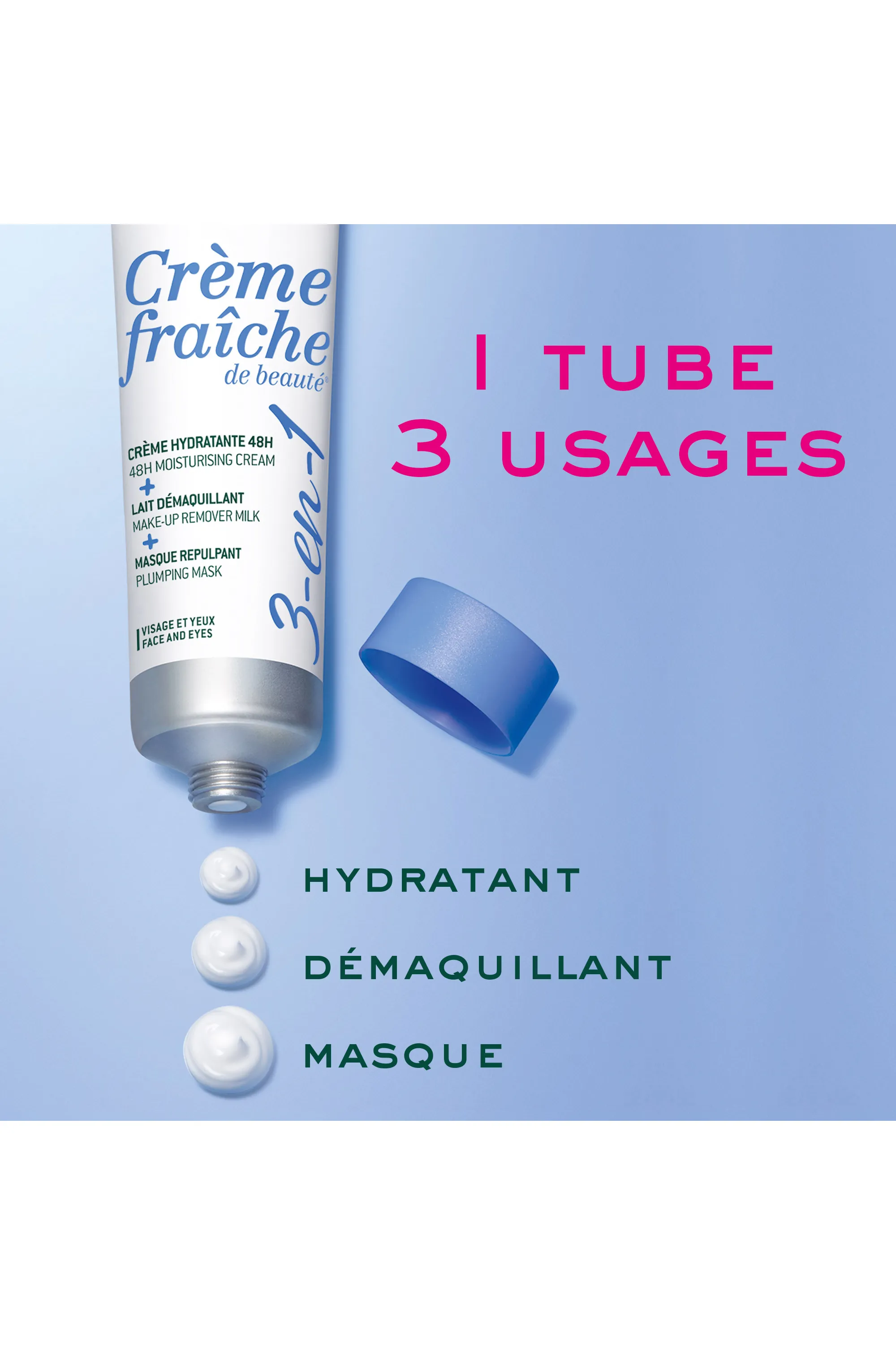 Nuxe Crème fraîche de beauté® 3-en-1-100 ml