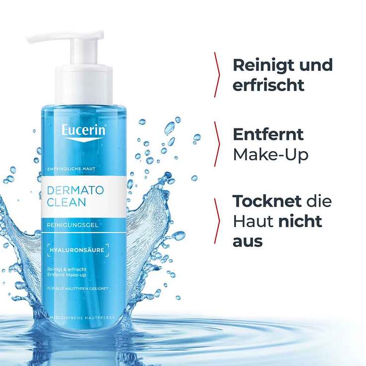 Eucerin Dermatoclean Hyaluron Reinigungsgel, 200 ml