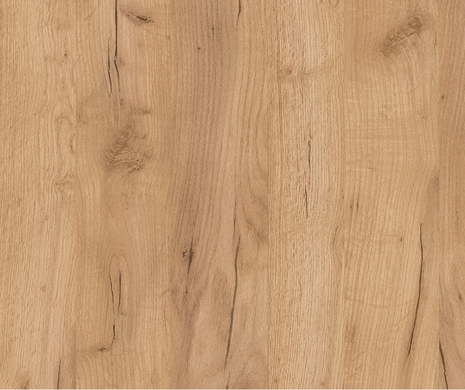 POKAR Tischplatte 120x80 cm | Schreibtischplatte 25 mm Stärke | Ideal für höhenverstellbare Schreibtische und Esstisch | Robuste und Langlebige | Made in Europe | Golden Craft Eichen