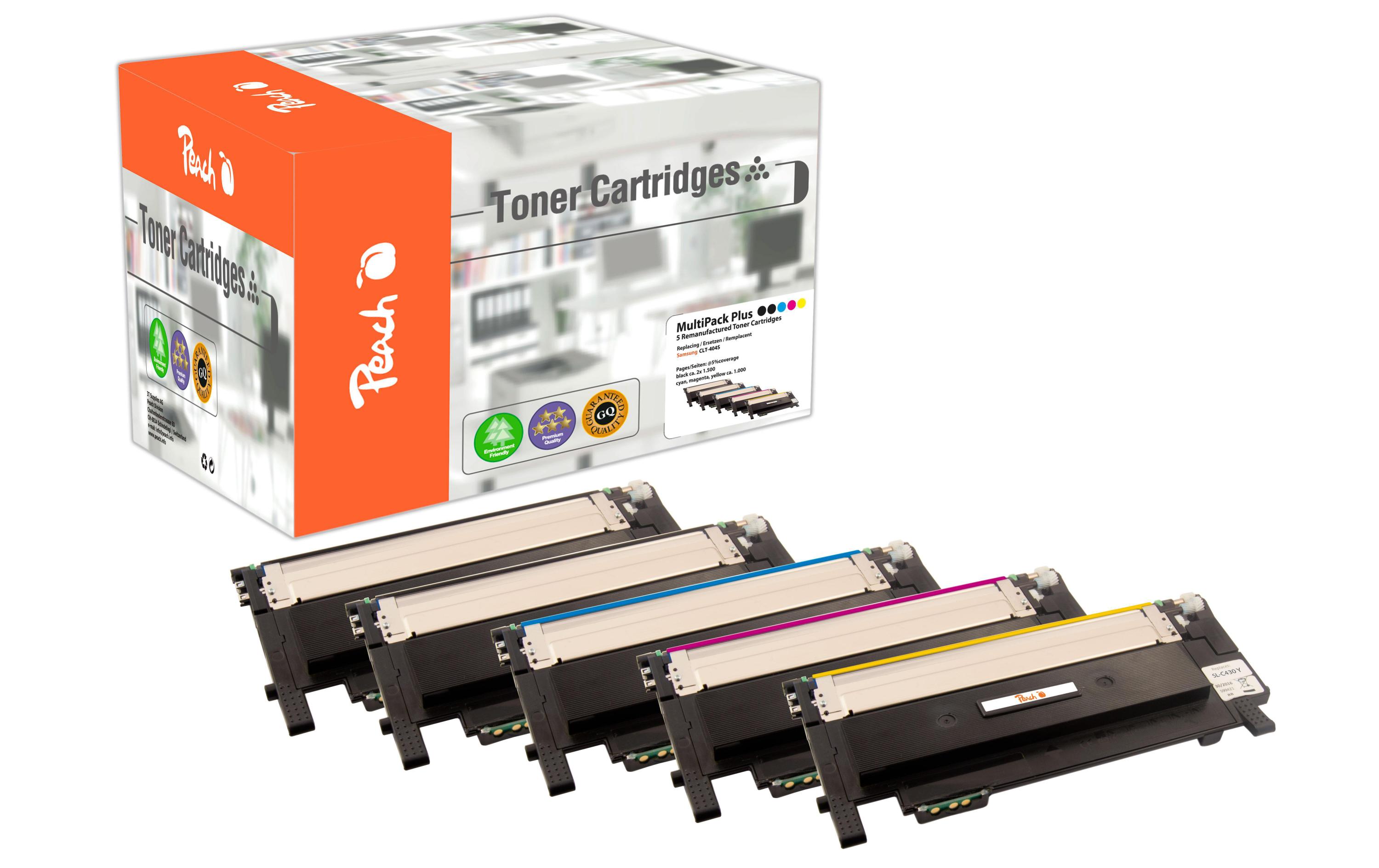 Toner Samsung CLT-404S 2x Black, 1x Cyan, Magenta, Yellow<br>Tonerset: Cyan, Magenta, Yellow, 2x Black