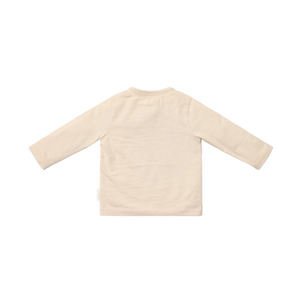 Little Dutch T-Shirt Lange Mouw - Little Goose - Maat 50 - Sand