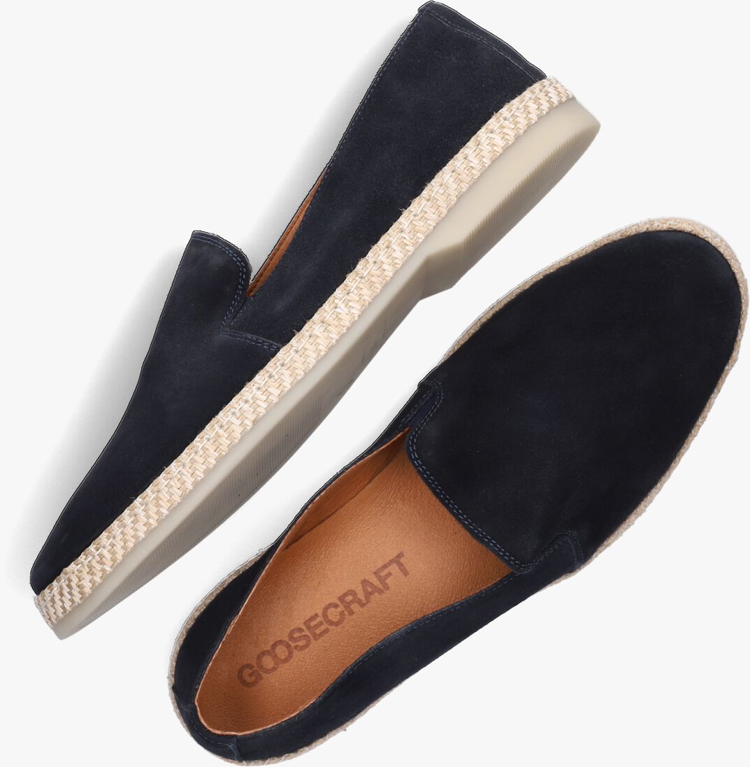 GOOSECRAFT blauwe goosecraft instappers duke 1