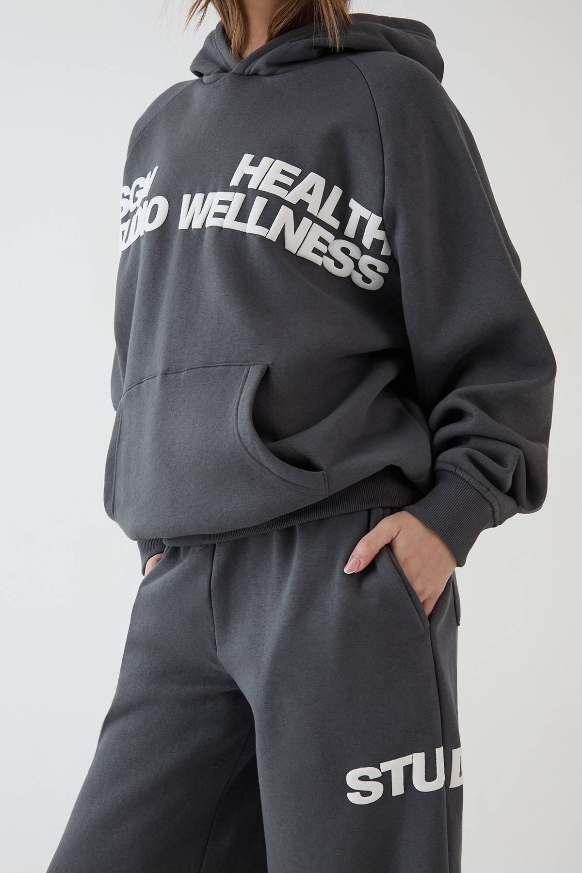 Ensemble De Jogging À Casynthétiqueche Imprimé Santé Et Bien-être Dsgn Studio